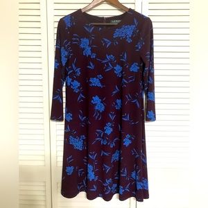 Lauren Ralph Lauren Dress Zip Dress sz 6